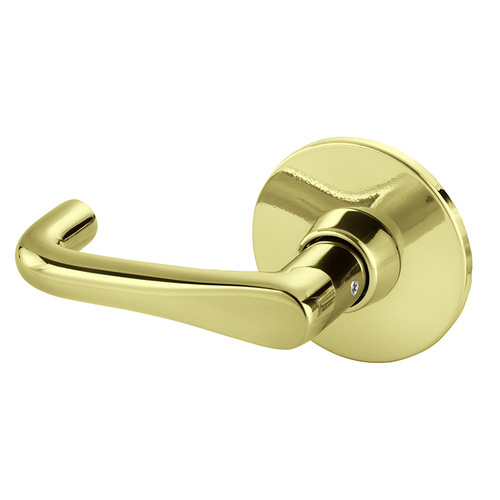 Cylindrical Lock Bright Brass