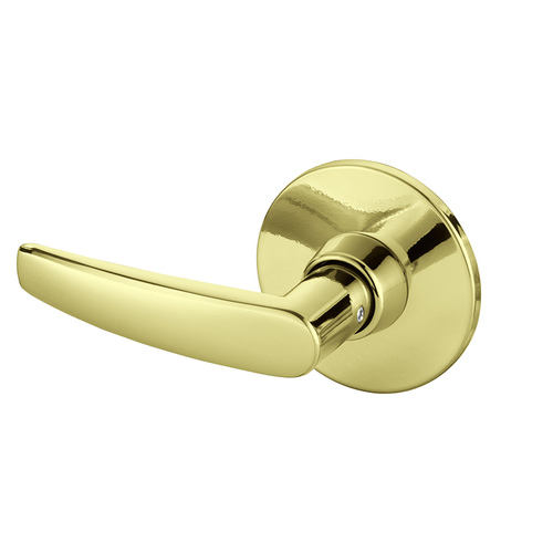 Cylindrical Lock Bright Brass