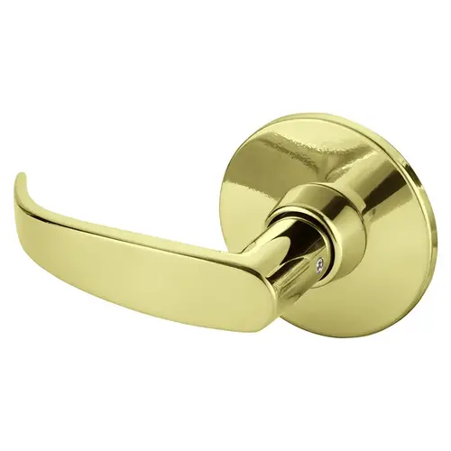 Cylindrical Lock Bright Brass