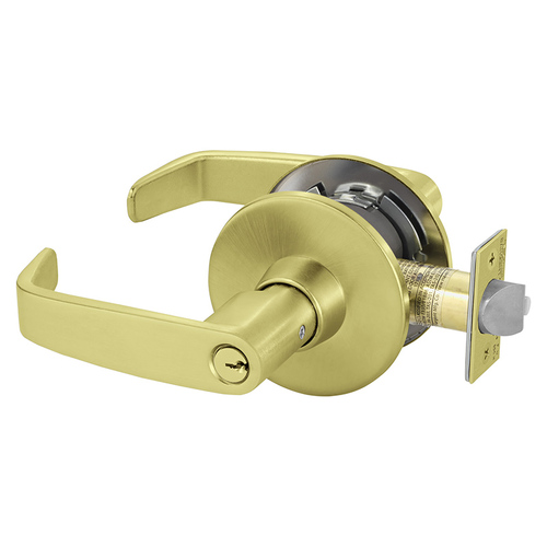 Cylindrical Lock Satin Brass