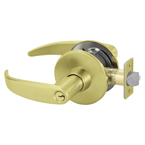 Cylindrical Lock Satin Brass