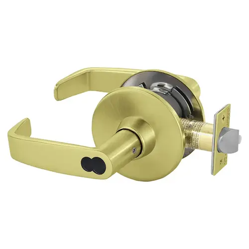 Cylindrical Lock Satin Brass