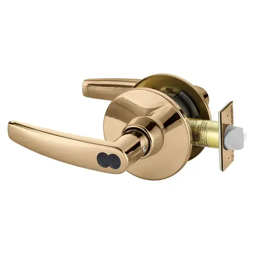 Cylindrical Lock Bright Bronze Clear Coated