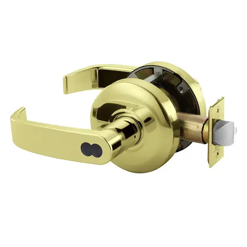 Cylindrical Lock Bright Brass