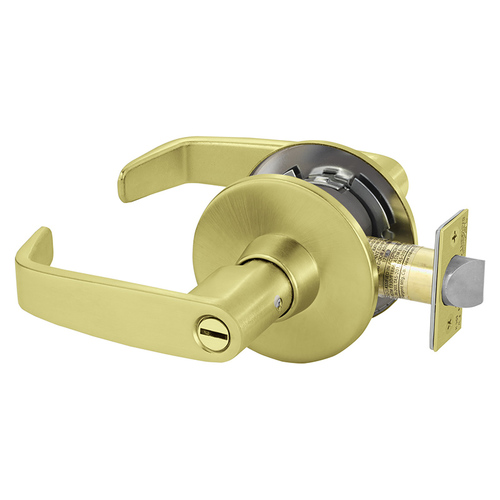 Cylindrical Lock Satin Brass