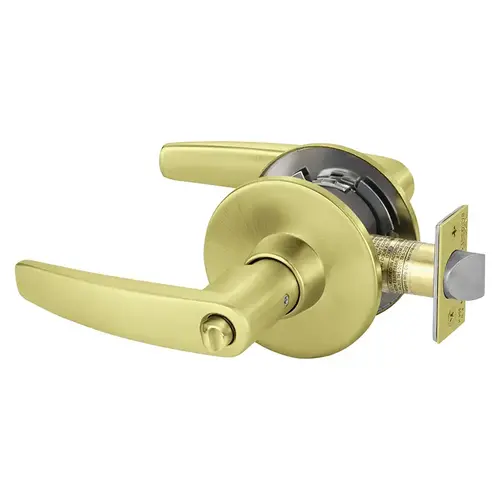 Cylindrical Lock Satin Brass