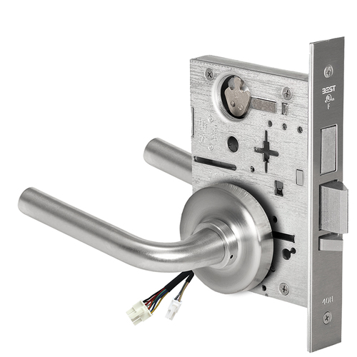 Electric Mortise Lock Satin Chrome