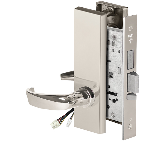 Electric Mortise Lock Bright Chrome