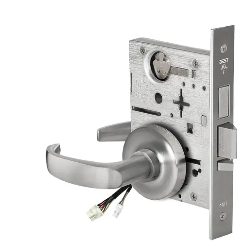 Electric Mortise Lock Satin Chrome