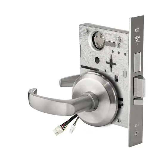 Electric Mortise Lock Satin Chrome