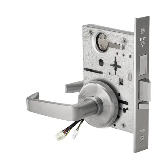 Electric Mortise Lock Satin Chrome