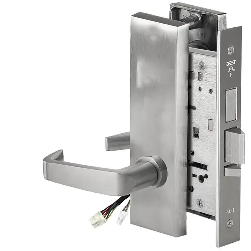 Electric Mortise Lock Satin Chrome