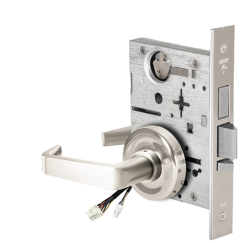 Electric Mortise Lock Bright Chrome