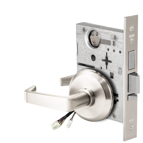 Electric Mortise Lock Bright Chrome