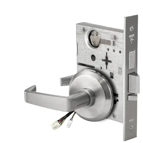 Electric Mortise Lock Satin Chrome