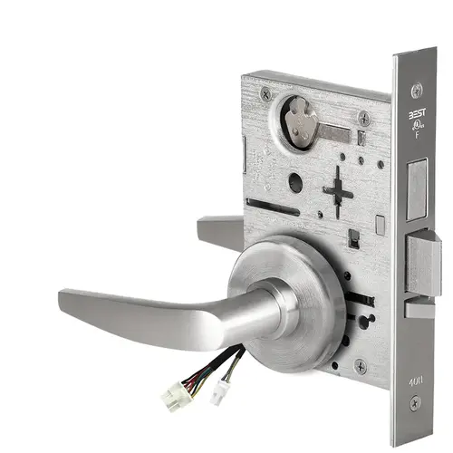 Electric Mortise Lock Satin Chrome