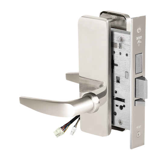 Electric Mortise Lock Bright Stainless Steel