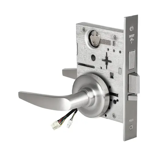 Electric Mortise Lock Satin Chrome