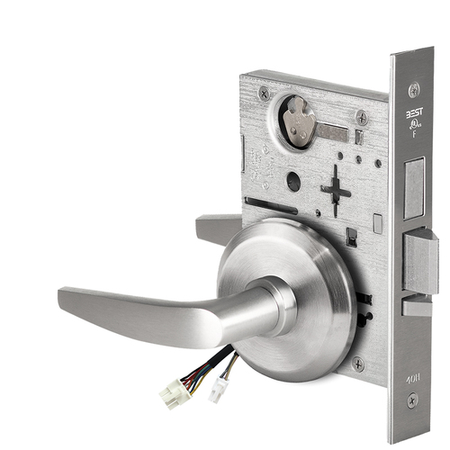 Electric Mortise Lock Satin Chrome