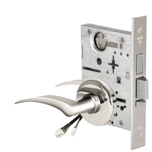 Electric Mortise Lock Bright Chrome