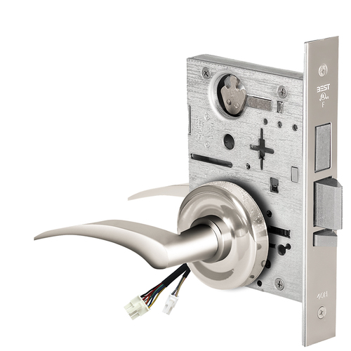 Electric Mortise Lock Bright Chrome