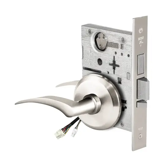 Electric Mortise Lock Bright Chrome