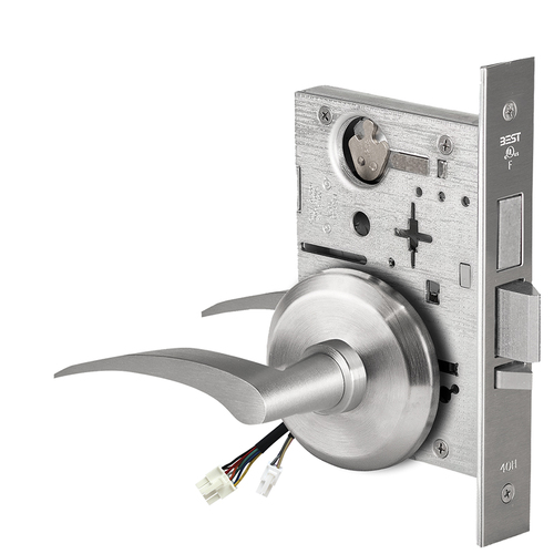 Electric Mortise Lock Satin Chrome