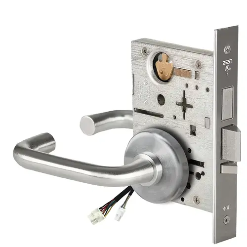 Electric Mortise Lock Satin Stainless Steel