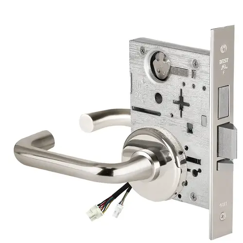 Electric Mortise Lock Bright Chrome