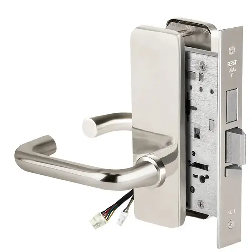 Electric Mortise Lock Bright Stainless Steel