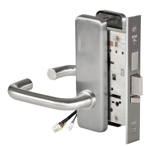 Electric Mortise Lock Satin Stainless Steel