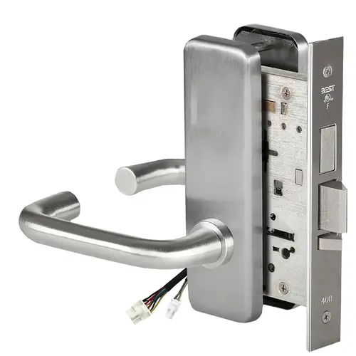 Electric Mortise Lock Satin Chrome