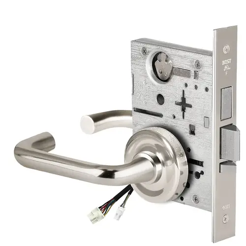 Electric Mortise Lock Bright Chrome