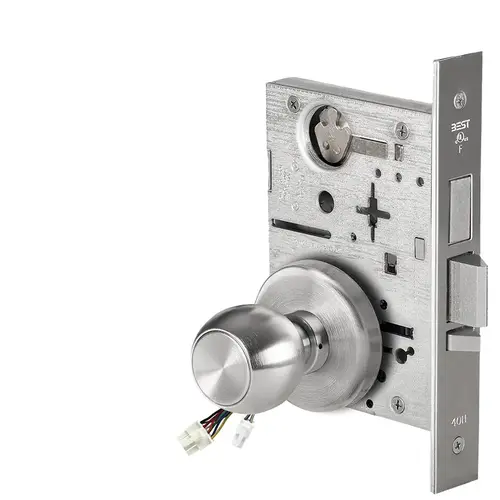 Electric Mortise Lock Satin Chrome