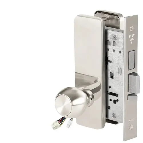 Electric Mortise Lock Bright Chrome