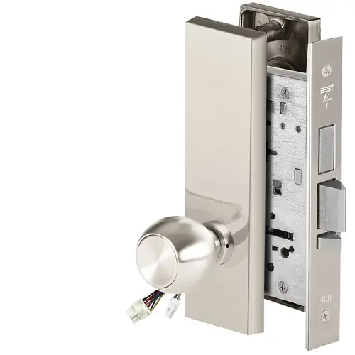 Electric Mortise Lock Bright Chrome