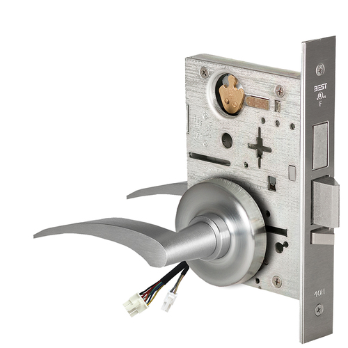 Electric Mortise Lock Satin Chrome