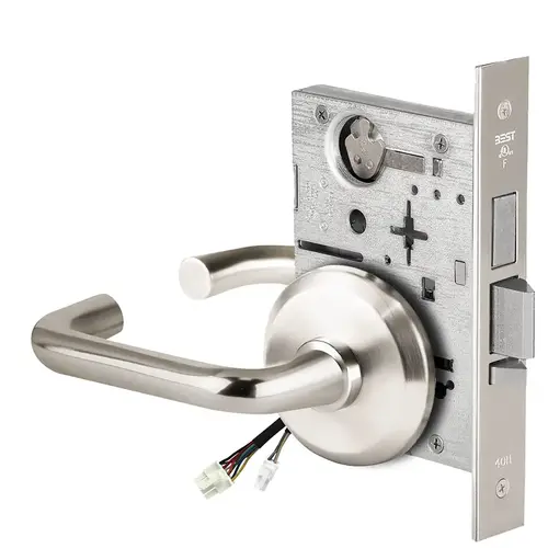 Electric Mortise Lock Bright Chrome