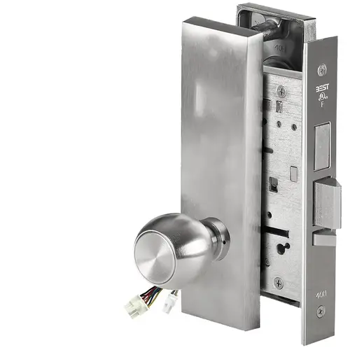 Electric Mortise Lock Satin Chrome