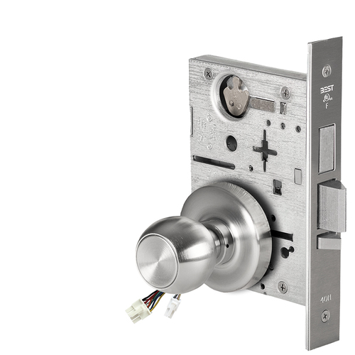 Electric Mortise Lock Satin Chrome