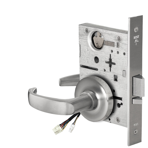 Electric Mortise Lock Satin Chrome