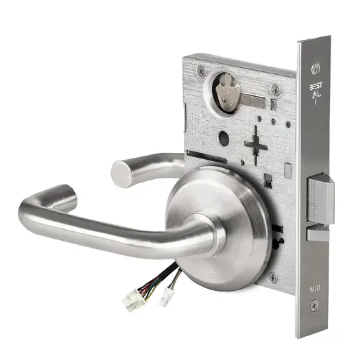 Electric Mortise Lock Satin Chrome