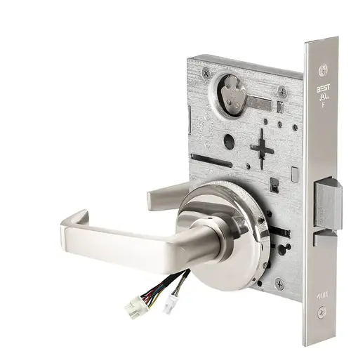 Electric Mortise Lock Bright Chrome