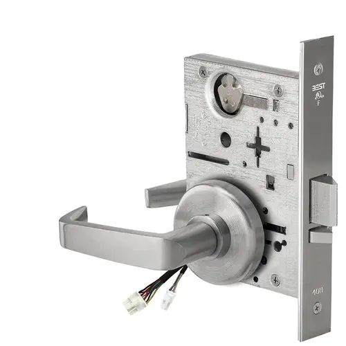 Electric Mortise Lock Satin Chrome