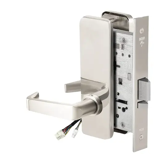 Electric Mortise Lock Bright Stainless Steel