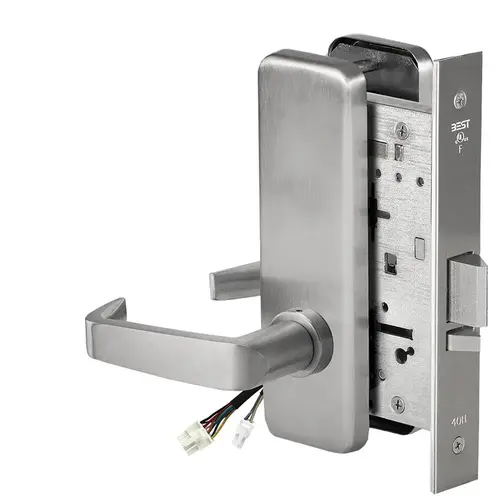 Electric Mortise Lock Satin Chrome