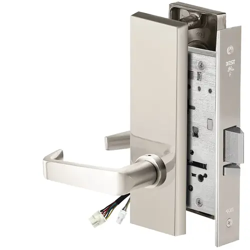 Electric Mortise Lock Bright Chrome