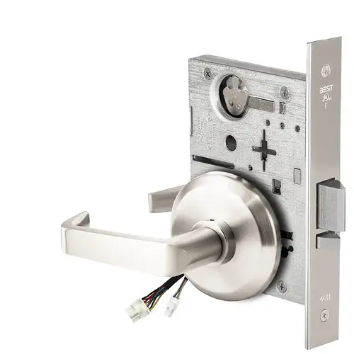 Electric Mortise Lock Bright Chrome