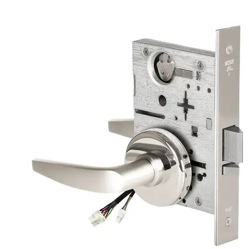 Electric Mortise Lock Bright Chrome