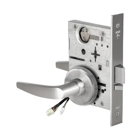 Electric Mortise Lock Satin Chrome